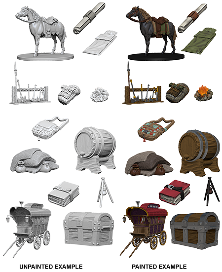 Nolzurs Marvelous Miniatures - Adventurers Campsite